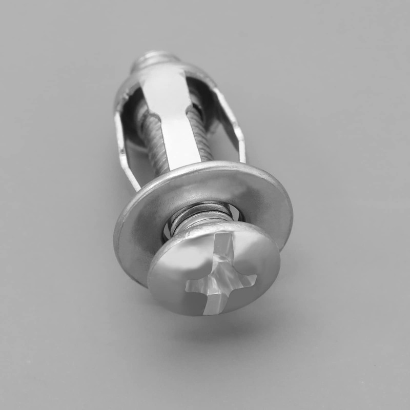 eMagTech 50PCS Jack Nuts Petal Nuts Expansion Nut Thin Fixings