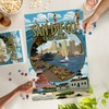 Lantern Press 1000 Piece Jigsaw Puzzle, San Diego, California, Montage
