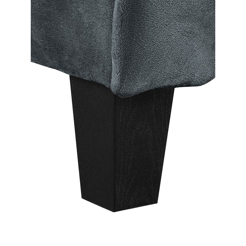 Lifestyle Solutions Harrington Chair in Grey, Dark Grey