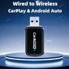 2-In-1 Car Wired to Wireless CarPlay Adapter For Android Auto