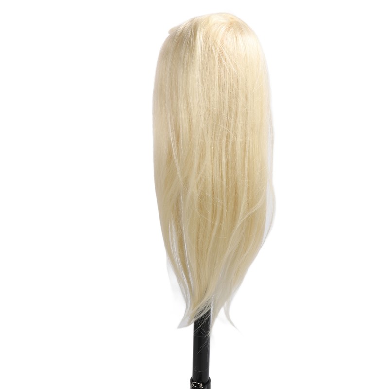 Hair Styling Mannequin Head 85% Real Hair Hairdresser Training Head