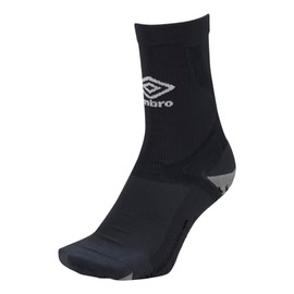 Umbro Socks, Socks, Stockings, Football, Classic, Middle Length, Grip, Arch Support, Men's, Kids, Junior, Black