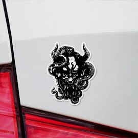Decal Stickers of Master of The Snake Premium Indoor (No Waterproof) Vinyl Decal Stickers for Laptop Phone Accessory Helmet Car Window Mug Tuber Cup Door Wall Decoration - USCVER3f60390BL0124
