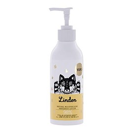 YOPE Natural Body Lotion, Linden Flower Extract, Shea Butter, Coconut Oil, Dry Skin, 98% Natural ingredients, Linden 300ml