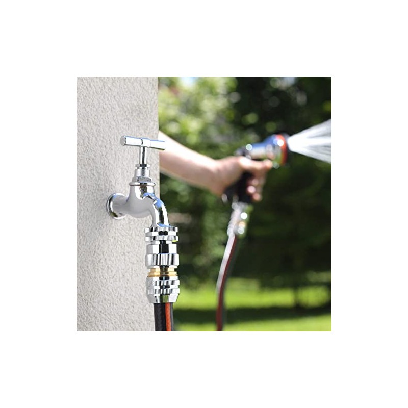 Claber Metal Jet Chrome Plated Brass Tap