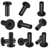 Steel DN Mate 100 Pack Black Stainless Steel Protector Sleeves