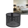 Table Lampshade Retro Hollow Cylinder Shaped E27 E14 Woven Light