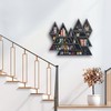 Triangle Mountain Crystal Shelf Display for Wall, Rock Gem Healing