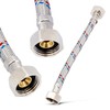 Sanitary Connection Hose 300 mm Length Flexible Reinforced Hose 1/2