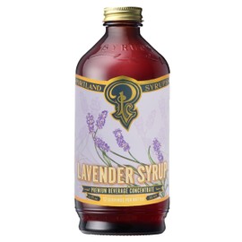 Portland Syrups Lavender Syrup - Premium Beverage Concentrate for Delicious Cocktails, Tea, Soda, Coffee Drinks, Baking, and More - 12 oz with 12 Servings (Pack of 1)