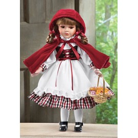Jmisa 16" Standing Doll with Red Shawl