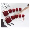 toenails summer 24 pack fake nails