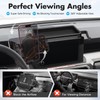 FIILINES Center Console Dash Organizer with Phone Holder for Toyota