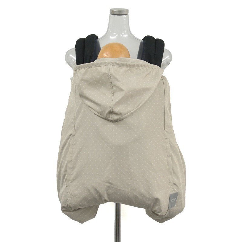 BABYHOPPER CKBH03002 Packable Rain Cover / Natural Dot [Rain Gear