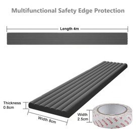 Fairy Baby Edge & Corner Guards Multifunctional Safety Edge Protection Extra Wide Foam Strip Baby Safety Bumper