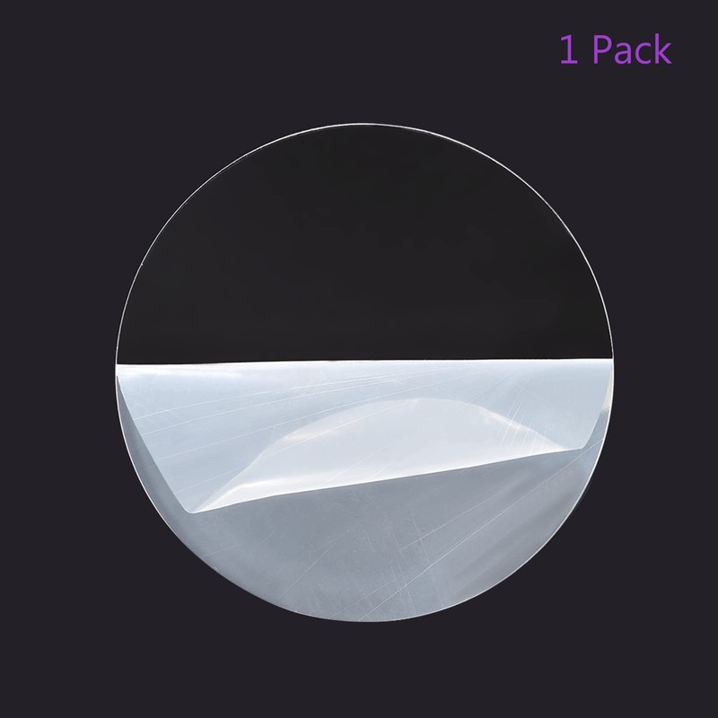 DMiotech 10" Diameter 1.5mm Thick Acrylic Sheet Circle Round Disc