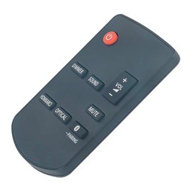 ALLIMITY N2QAYC000123 Replacement Remote Control for Panasonic Compact Sound Bar SC-HTB200 SC-HTB208 SC-HTB208EB-K SC-HTB200EB-K SC-HTB200EG-K SC-HTB208EBK SC-HTB200EBK SC-HTB200EGK