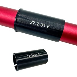 UPANBIKE Bike Seatpost Shim Sleeve Bicycle Seat Post Tube Adapter For Mountain Bike Road Bike Electric Bicycle(27.2mm to 28.6mm)