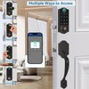 Harfo Fingerprint Smart Door Lock for Front Door with Handle