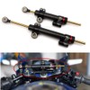 NORXI Universal Motorcycle Steering Damper, Adjustable Steering Damper Stabilizer, Linear