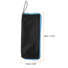 HARFINGTON Wet Umbrellas Bag 11"x5" Superfine Fiber Reversible Umbrellas Sleeve Cover Portable Waterproof Case for Storage Carry Travel Home Outdoor, Sky Blue
