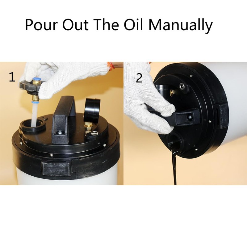 PlaYaTa Electric DC12V Vacuum Oil Changer Drain Pump; Vacuum Liquid