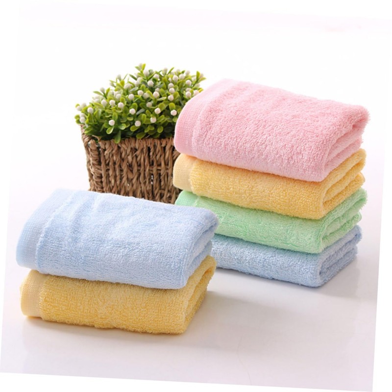 FRCOLOR 8Pcs Super Absorption Towels for Soft and Washable Washcloths