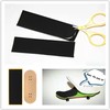 ACFELLE 18 Sheets Fingerboard Grip Tape, Quality Foam Black Wooden
