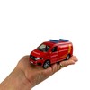 Kids Globe VW Transporter Fire Brigade with Trailer DE Die
