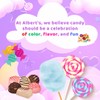 Albert's Variety Flavored Cotton Candy – 12 Pack – Fluffy