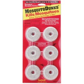 Summit solutins 110-12 Mosquito Dunks, 6-Pack