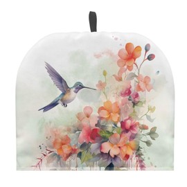 ZUXONGSY Floral Tea Cozy Insulation Kitchen Accessory Hummingbird Tea Cozies Covers Kitchen Home Decorative Tea Pots Cozy for Keeping Warm