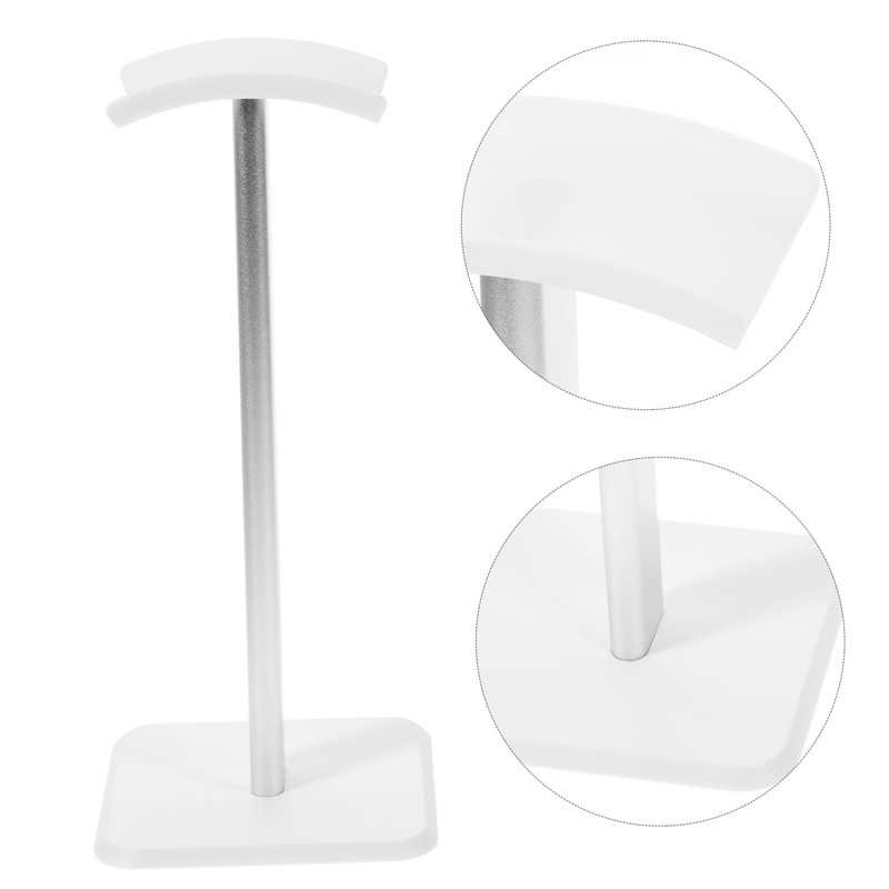 CAXUSD Tabletop Headphone Stand Skid Pad Headset Holder for Desk