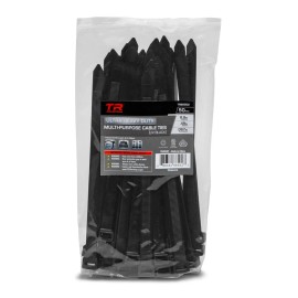 TR Industrial Ultra Heavy Duty 8.9 Inch Cable Ties 250 lbs Tensile Strength UV Resistant 50...