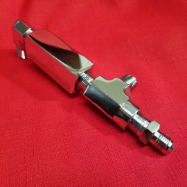 Hop Shop Hydraulics LOWRIDER HYDRAULICS Chrome 3/8" Direct Pressure Kit with 3/8 check valve/#6 jic
