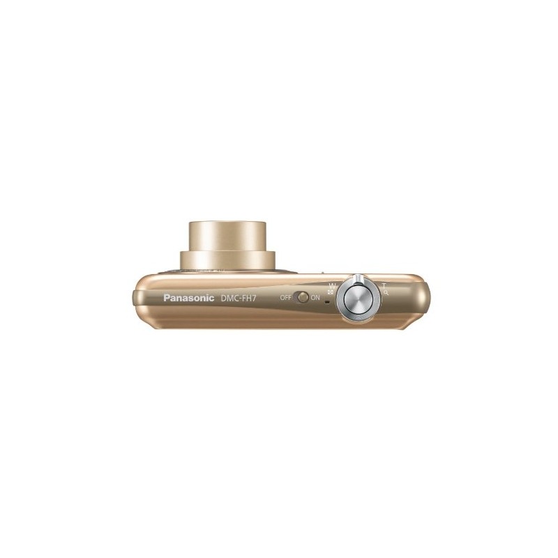 Panasonic Lumix Shine Gold DMC-FH7-N Digital Camera