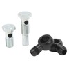Transmission Oil Cooler Banjo Fitting Kit AN6x1/4NPSM Aluminum Alloy for