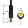 GINTOOYUN DC7909 DC 12V 8mm Male to Bare Wire Open