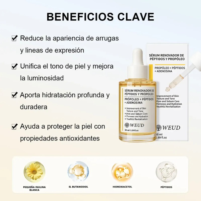 Kit Weud Rutina Completa Antiacne Sérum Crema Ojos 6 Piezas