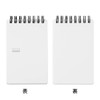 Midori 11556006 Memo Ring Memo, White, Set of 5
