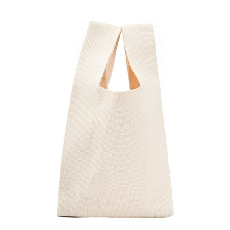 TOPASION - Bolsa de punto con nudo para la muñeca,