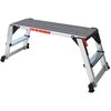 Aluminum Platform Work Bench Folding Drywall Stool - 330 lbs