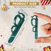 VIHOSE 200 Pcs Christmas Light Clips Universal Shingle Clip Christmas