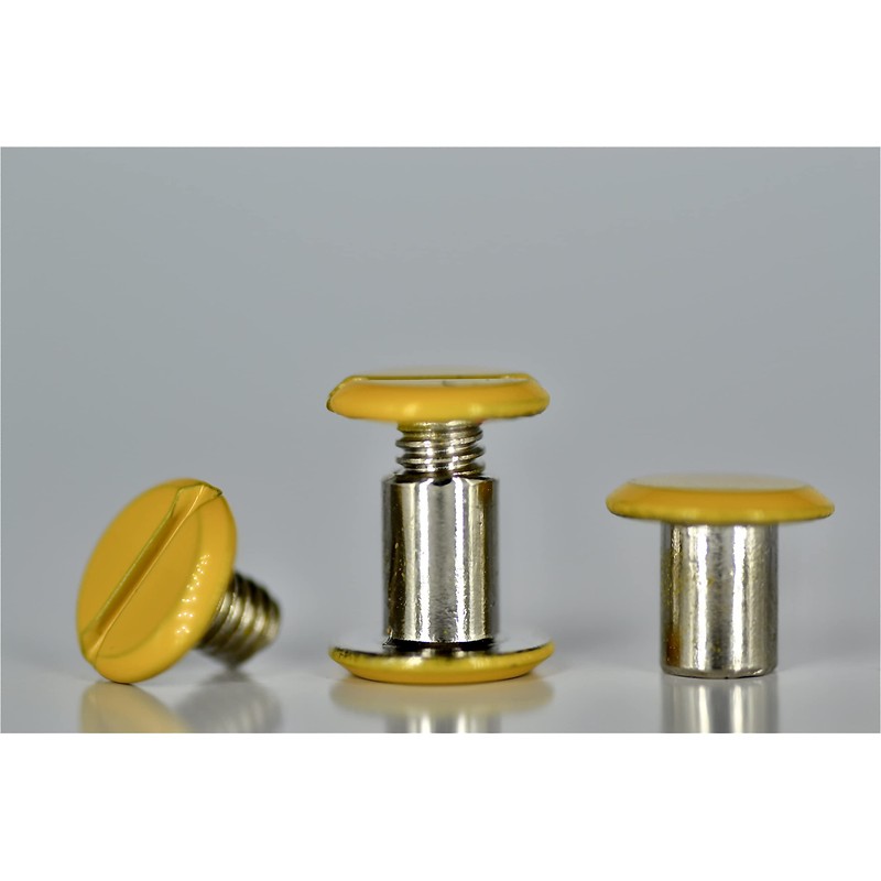 Q-tools® Book Screws 5 mm | 60 x Screw Rivets