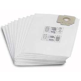 Karcher 6.904-305.0 fleece filter bags 3-ply tear-resistant dust class M 10 pieces