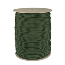 PARACORD PLANET 1000 Foot Spool Olive Drab Parachute Cord 7-Strand Core 550 Cord