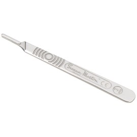 Swann-Morton Handle, Stainless Steel, N. 3