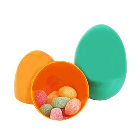 Fruidles Easter Sour Jelly Egg Unwrap Candy Treats, Fun and Festive Holiday Snacking, Party flavor (Half-Pound)