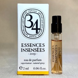 essence Diptyque 34 Essences Insensees 2019 (Tiare) EDP Sample Spray .06oz, 2ml NIB