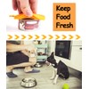 Comtim Pet Food Can Cover Silicone Can Lids for Dog